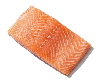 A salmon fillet