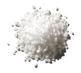 A small pile of salt