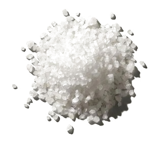 A small pile of salt