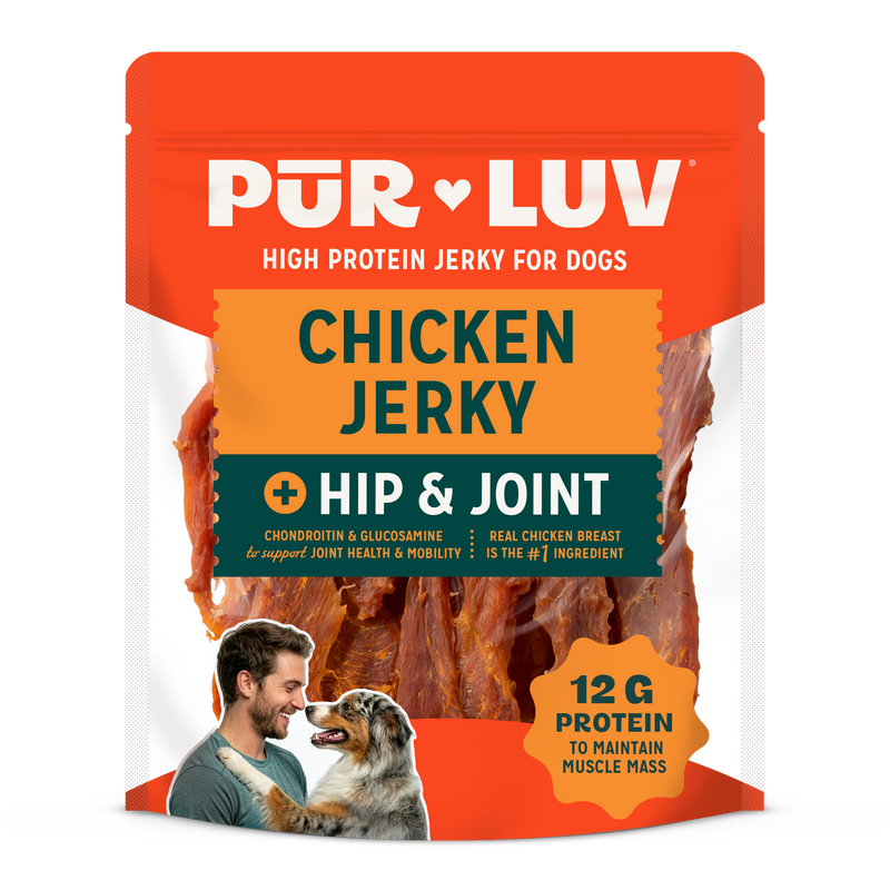 Pur Luv Chicken Jerky + Hip & Joint