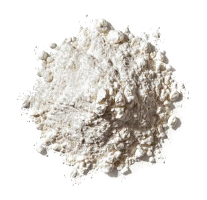 A pile of corn starch