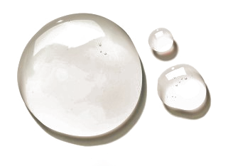 A drop of vegetable glycerin