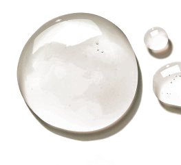 A drop of vegetable glycerin